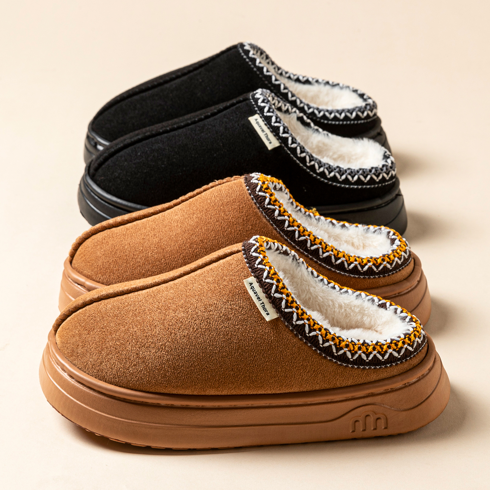 Women'S Fashion Walking Shoes - Winter Anti-slip Women's Soft Slipper Boots