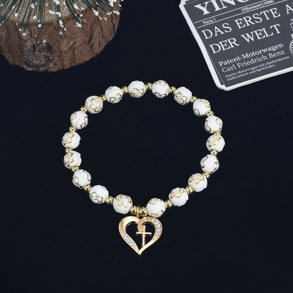 Exquisite Heart shaped cross R - Women'S Fashion Vogue review and price