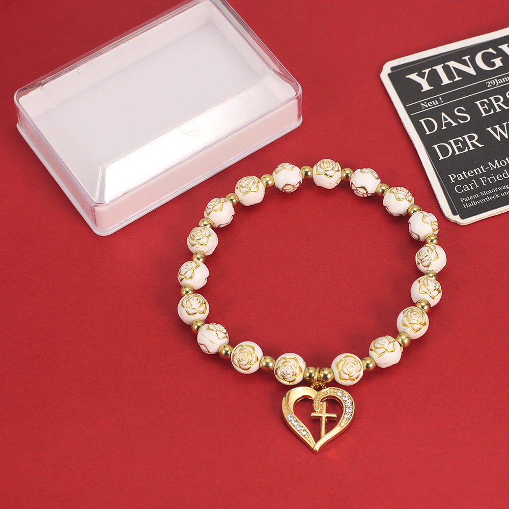 Exquisite Heart shaped cross R - Women'S Fashion Vogue review and price