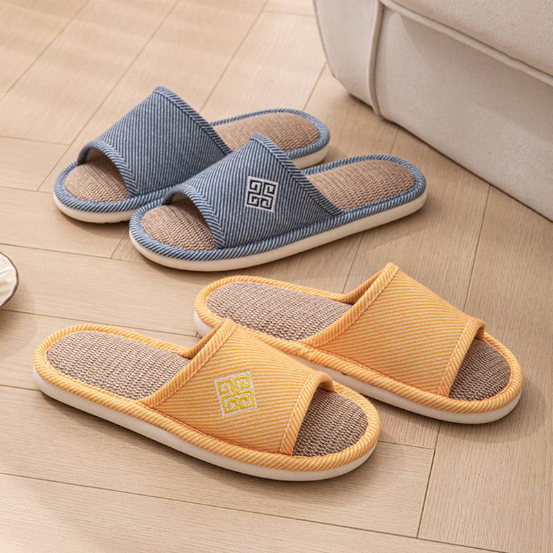 Linen Women Slippers Home Open - Women'S Fashion Walking Shoes review and price