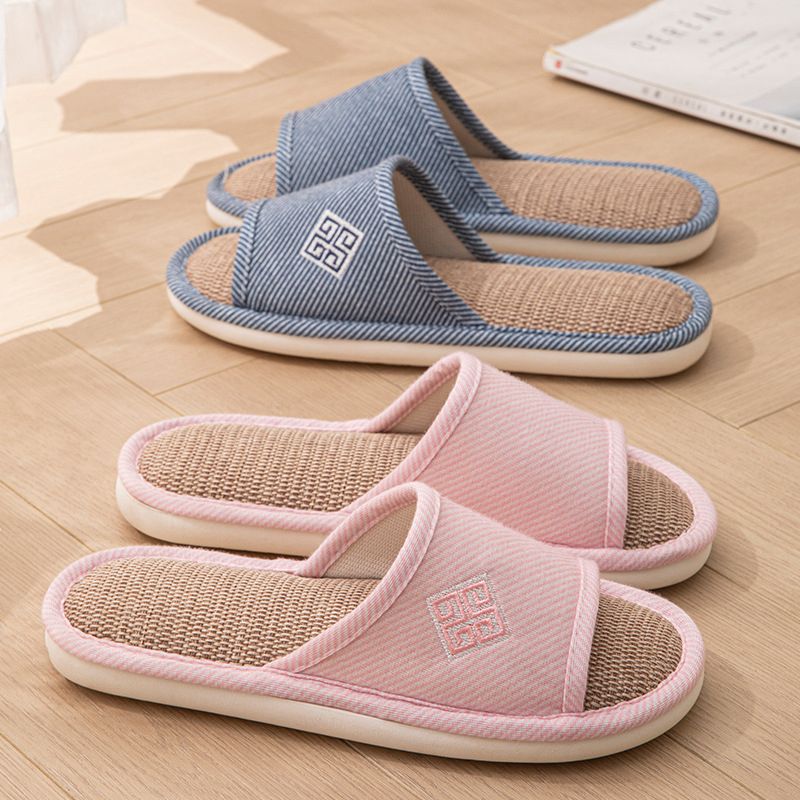 Linen Women Slippers Home Open - Women'S Fashion Walking Shoes review and price