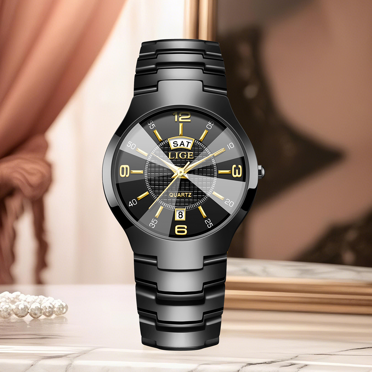 LIGE Fashion Elegant Women's W - Women'S Fashion Quartz Watch review and price