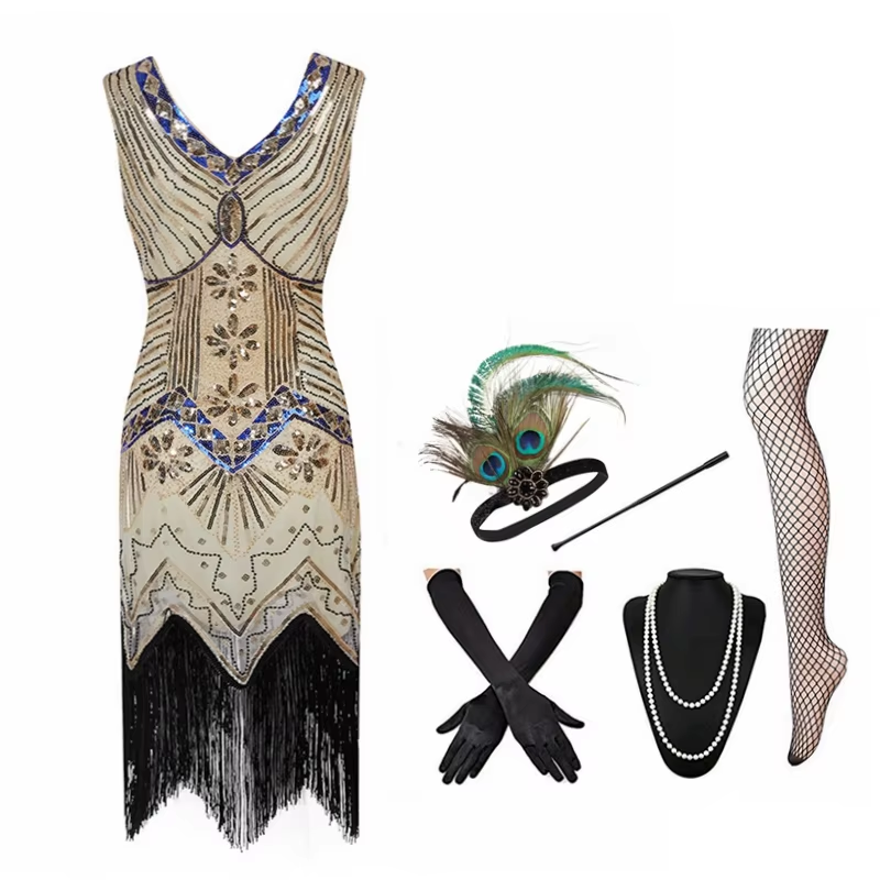 New XS-XXXL 1920s Vintage Gree - Women'S Fashion Roaring 20S review and price