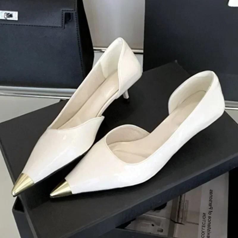 Elegant Pointed Toe Kitten Hee - Women Fashion Brand review and price