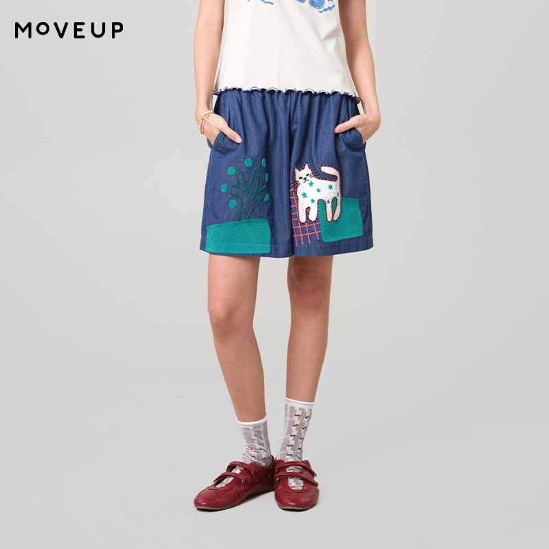 MOVEUP Casual Wide Leg Denim S - Women Fashion Fun review and price