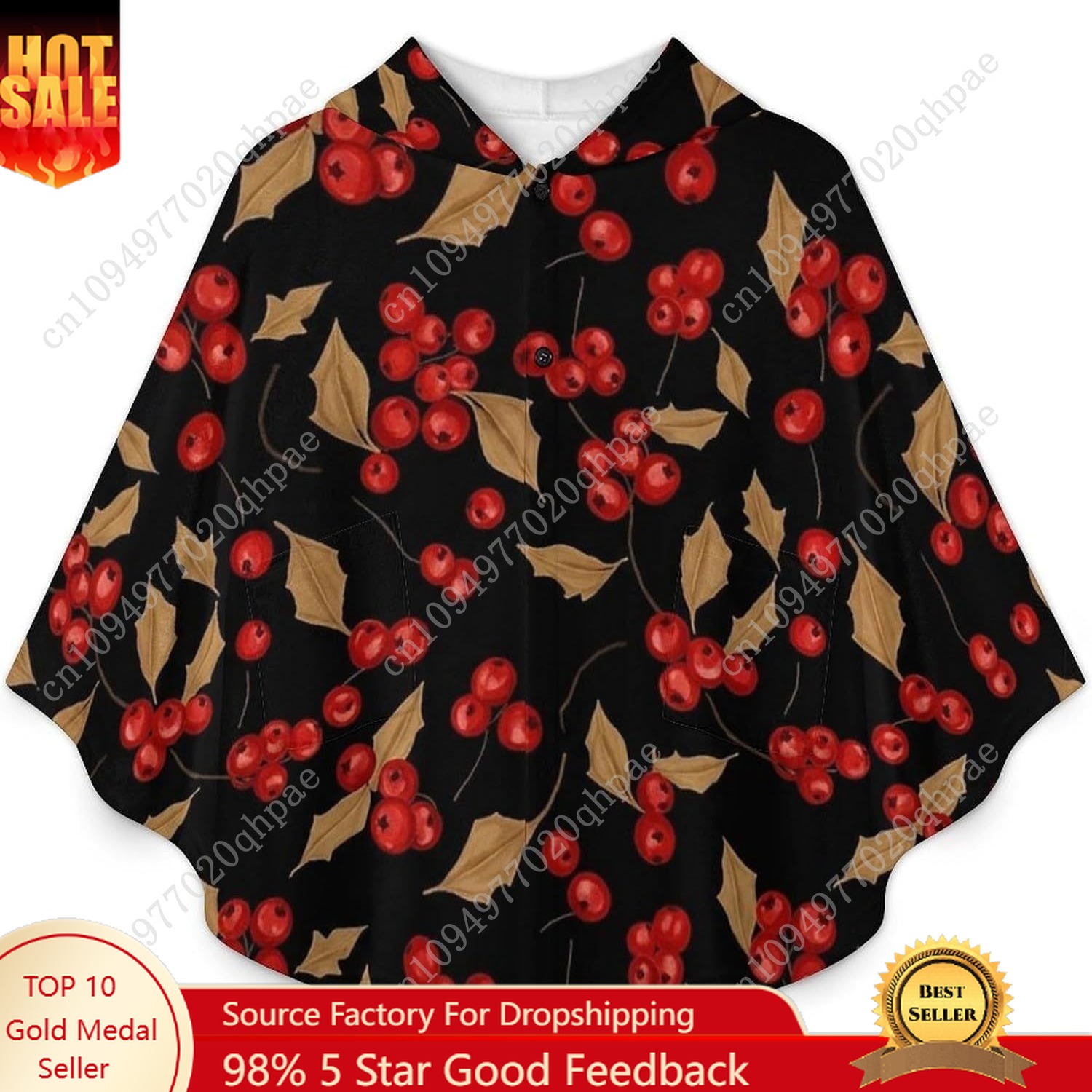 Cozy Flannel Blanket Sweater,R - Hoodie Women Oversized review and price