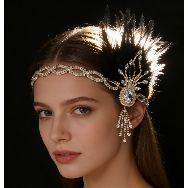 1920s Flapper Headband Hair Ac - Women'S Fashion Roaring 20S review and price