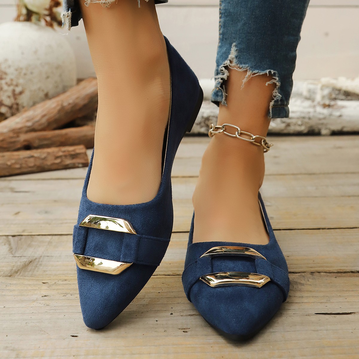 Spring and Autumn Elegant Poin - Women'S Fashion Walking Shoes review and price