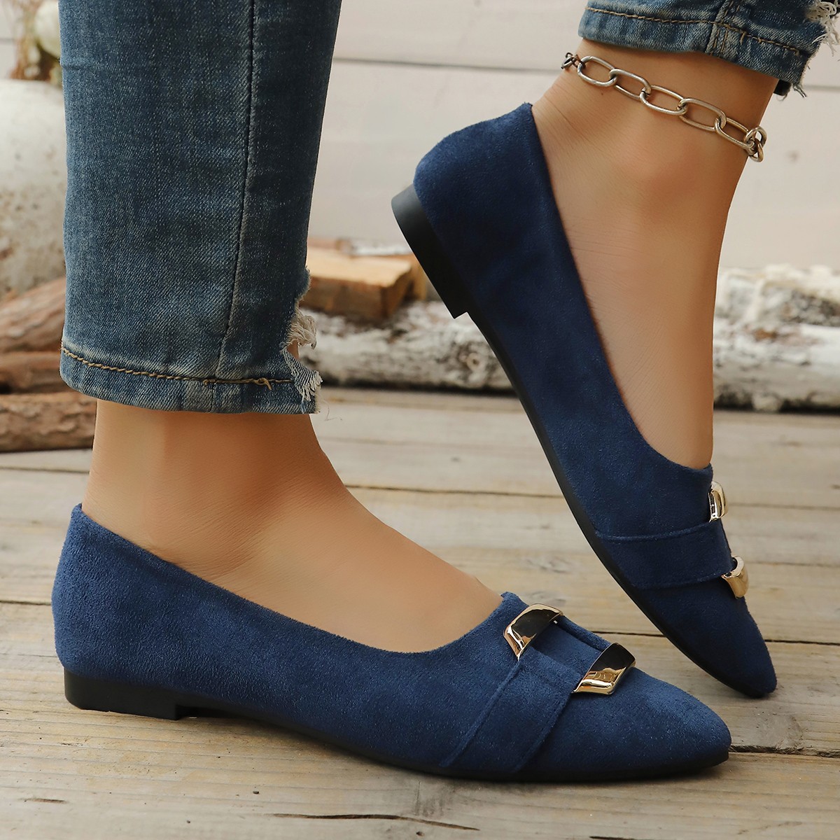 Spring and Autumn Elegant Poin - Women'S Fashion Walking Shoes review and price