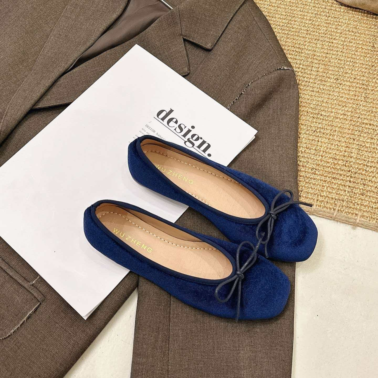 French-style high-end velvet b - Women Fashion Heels review and price