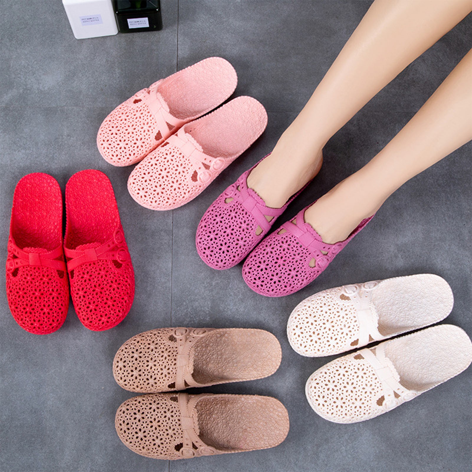 Wrap-Toe Breathable Slippers S - Women'S Fashion Walking Shoes review and price