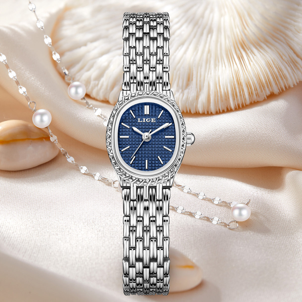 LIGE Fashion Luxury Quartz Wom - Women'S Fashion Quartz Watch review and price