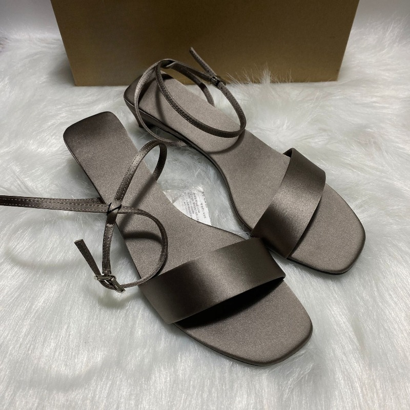 Luxury Satin Ankle Strap Low H - Women Fashion Brand review and price