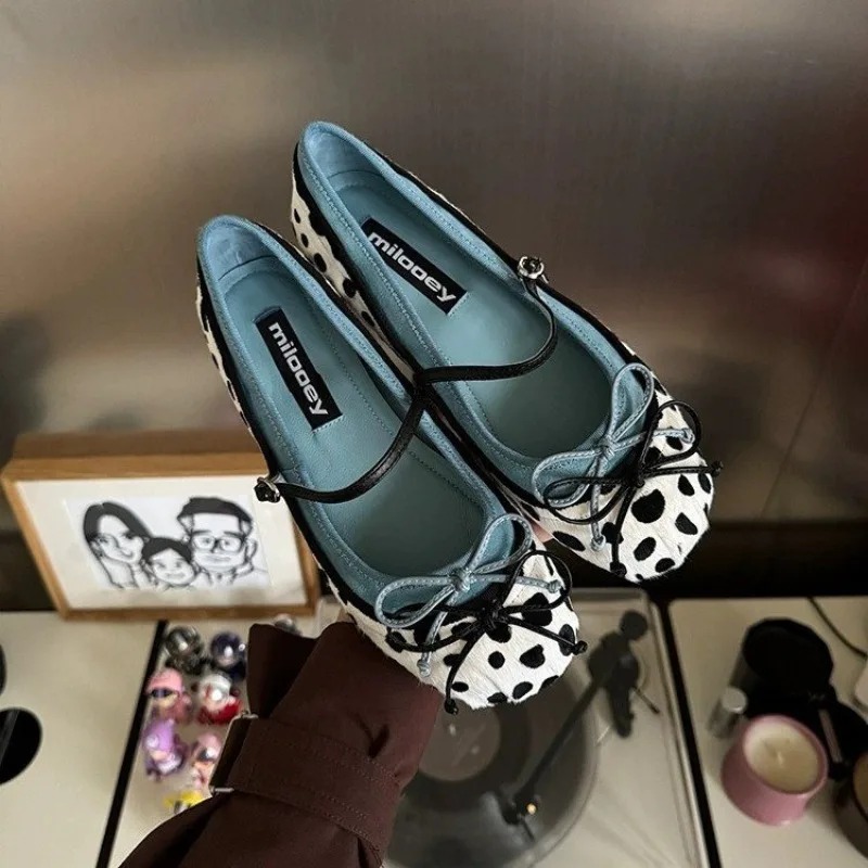 2026French Flat Bottomed Rotun - Women'S Fashion Walking Shoes review and price