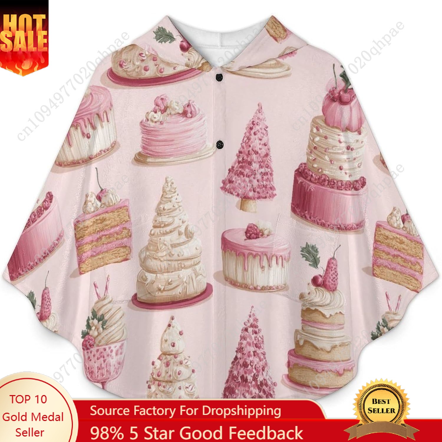Cozy Flannel Blanket Sweater,P - Hoodie Women Oversized review and price