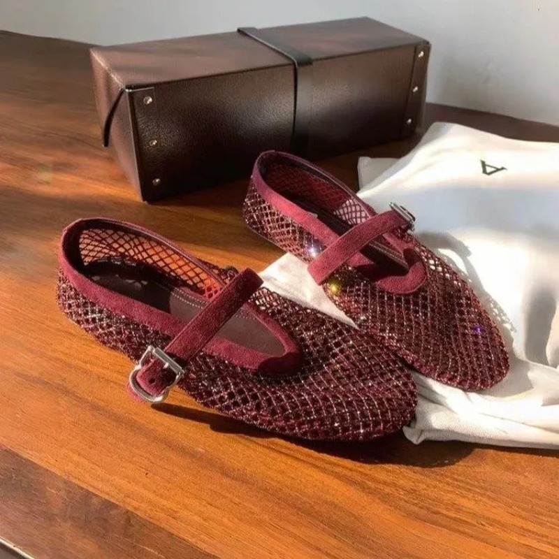 Hollow Rhinestone Baotou Sanda - Women'S Fashion Walking Shoes review and price