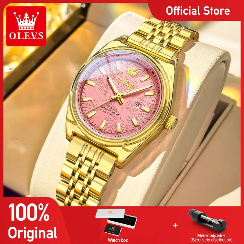 OLEVS New 3703 Watches Woman E - Women'S Fashion Quartz Watch review and price
