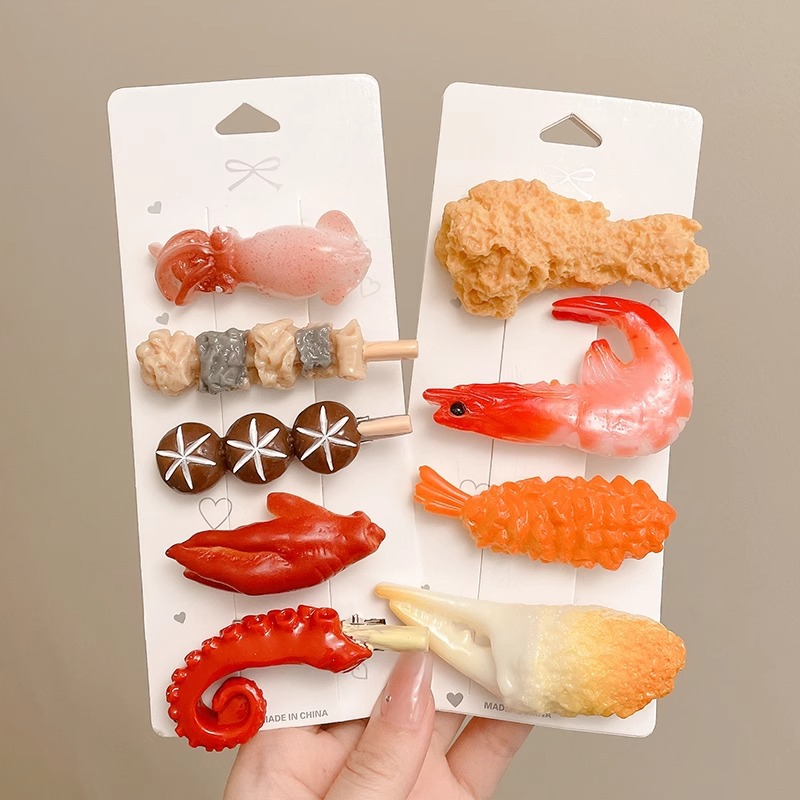 Simulated Food Hair Clip New C - Women Fashion Fun review and price