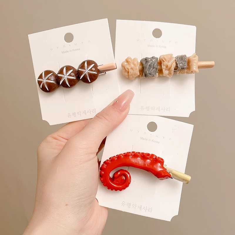 Simulated Food Hair Clip New C - Women Fashion Fun review and price