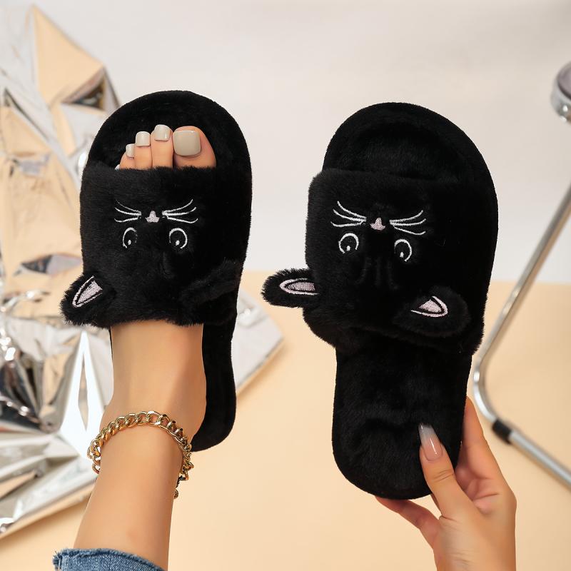 Casual Fluffy Women's Slippers - Women'S Fashion Walking Shoes review and price