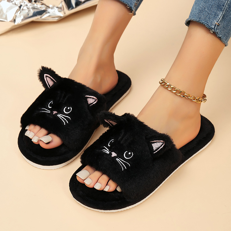 Casual Fluffy Women's Slippers - Women'S Fashion Walking Shoes review and price