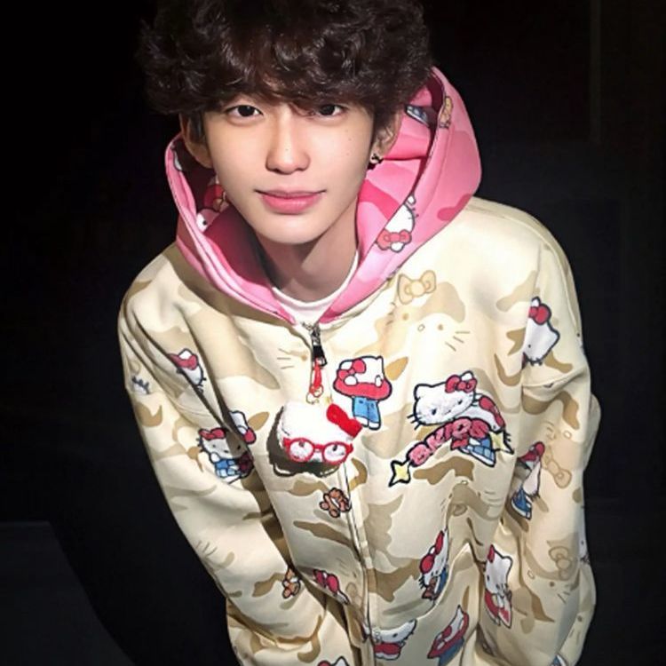 Ins New Hello Kitty Bapes Camo - Hoodie Women Oversized review and price