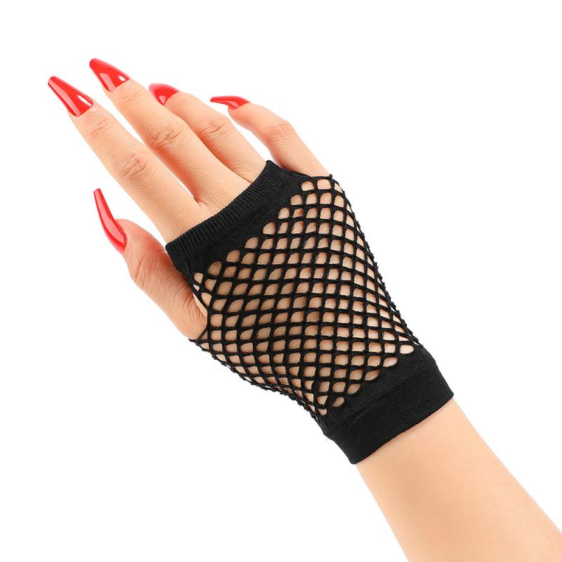 1Pair Short Fishnet Net Gloves - Women'S Fashion Vogue review and price