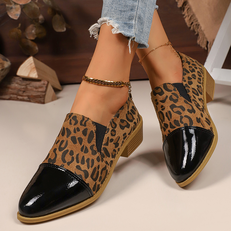 Leopard Printed Women's Low He - Women'S Fashion Loafers review and price