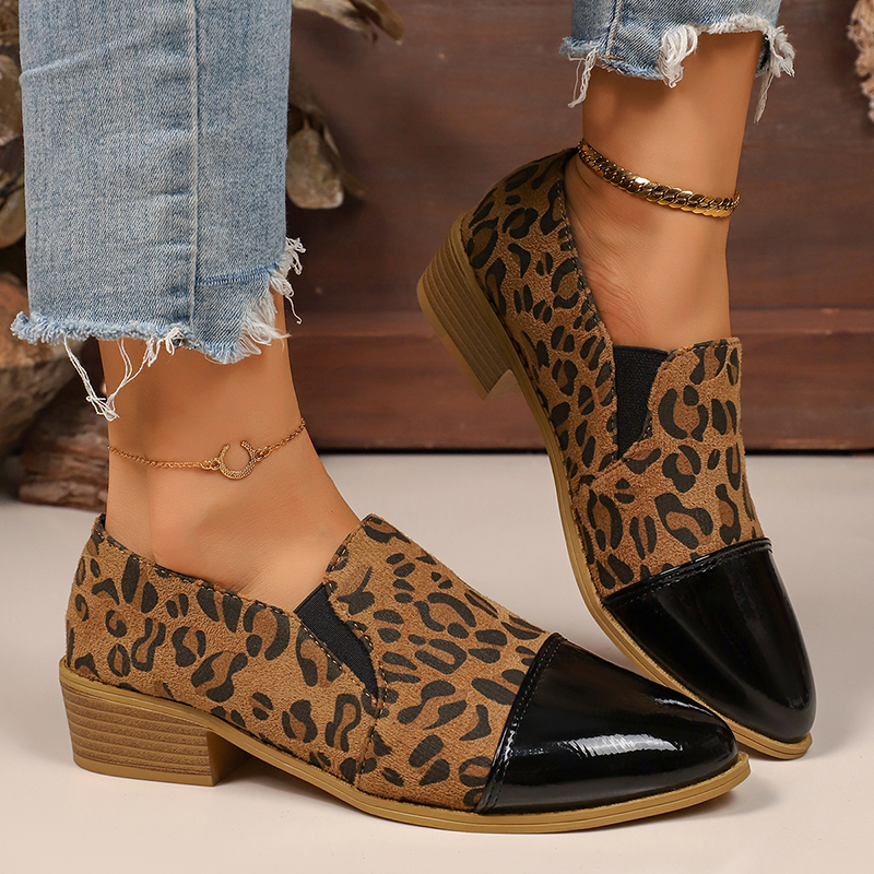 Leopard Printed Women's Low He - Women'S Fashion Loafers review and price